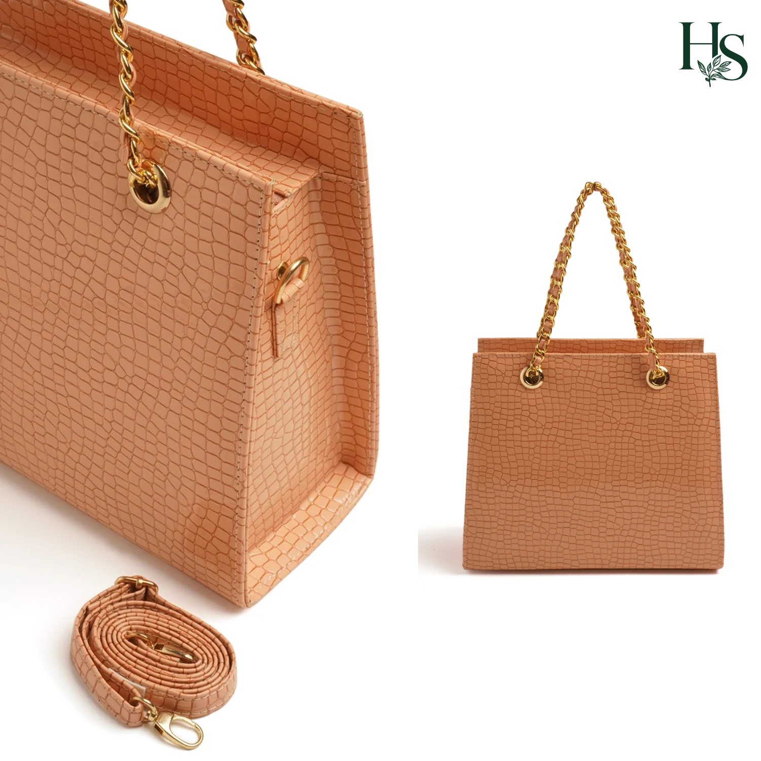 Shoulder Bags - E687 - WarmWood